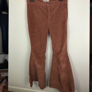 free people corduroy bell bottoms